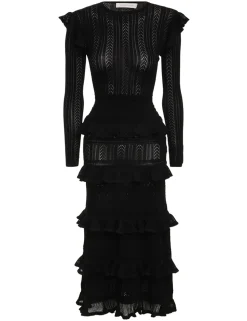 Luminosity Ruffle Dress