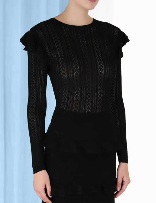 Luminosity Ruffle Dress