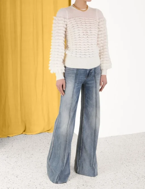 Luminosity Scallop Sweater