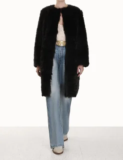 Luminosity Shearling Coat