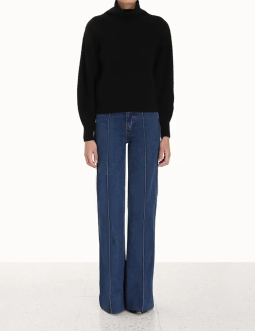 Lyrical Brushed Wool Sweater
