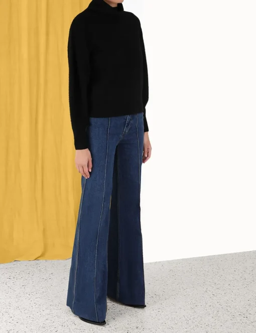 Lyrical Brushed Wool Sweater