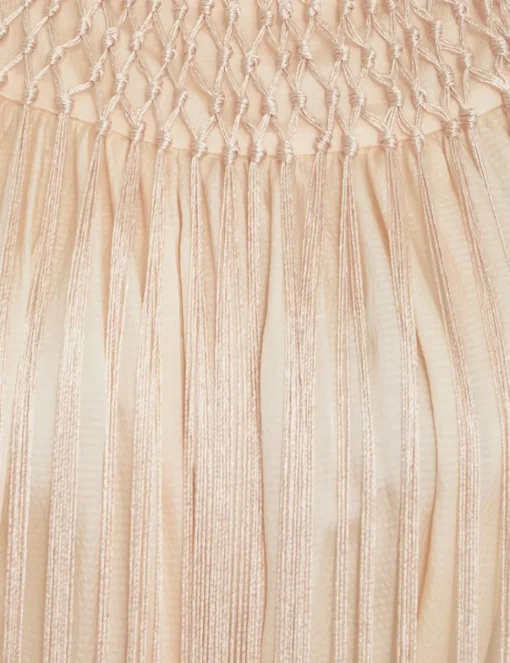 Lyrical Fringe Midi Dress