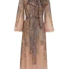 Lyrical Tie Neck Billow Dress