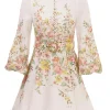 Matchmaker Buttoned Mini Dress