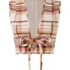 Matchmaker Check Bow Bodice
