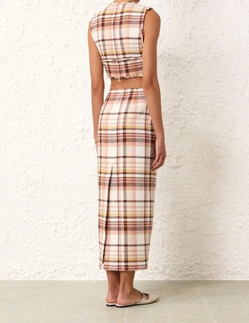 Matchmaker Check Bow Bodice
