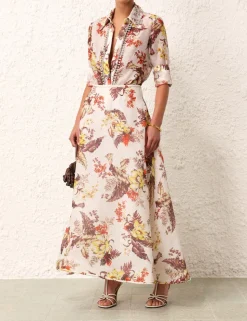 Matchmaker Floral Flare Skirt