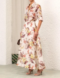 Matchmaker Floral Flare Skirt
