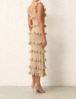 Matchmaker Ruffle Midi