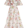 Pleated Midi Dress