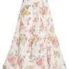 Pleated Midi Skirt