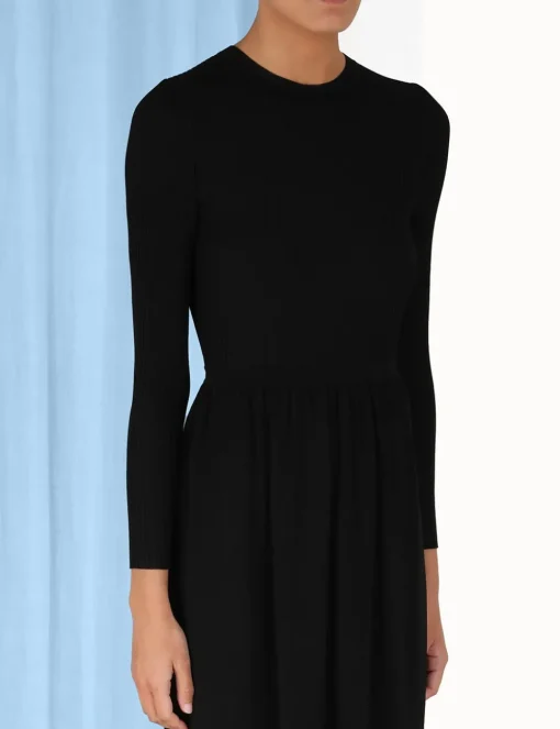 Rib Midi Dress