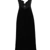 Sensory Velvet Slip Dress