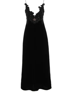 Sensory Velvet Slip Dress
