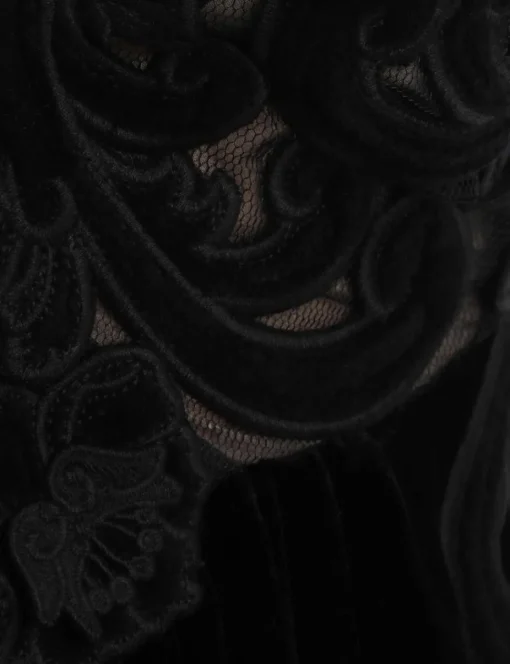 Sensory Velvet Slip Dress