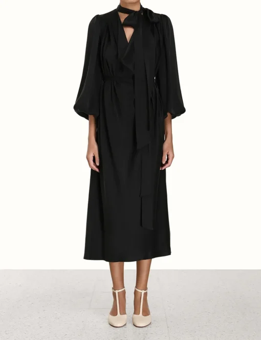 Silk Billow Dress