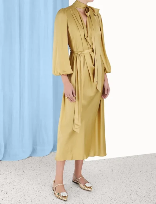 Silk Billow Dress