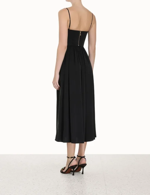 Silk Corset Dress