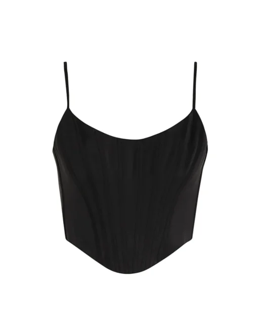 Silk Corset Top