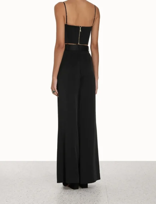 Silk Corset Top