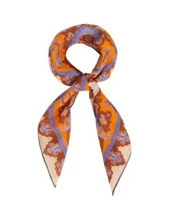 Silk Cotton Square Scarf