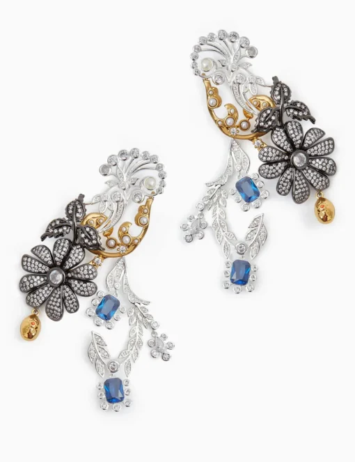 Tangled Collage Earrings