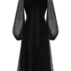 Tulle Midi Dress