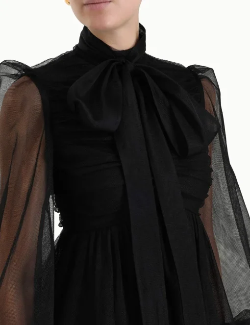 Tulle Midi Dress